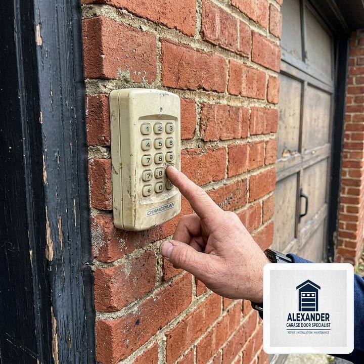 Alexander Garage Door Specialist in Carrollton, TX: Heavy-Duty Steel Section Strut & 11-Gauge Hinge Reinforcement - Carrollton, TX